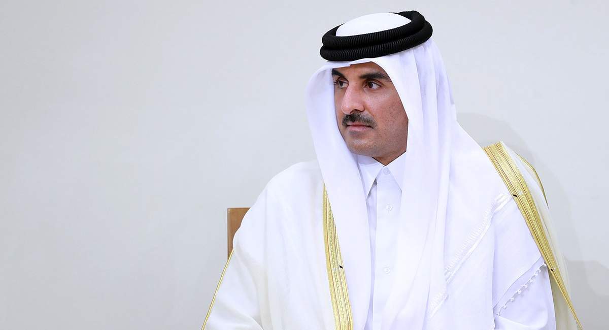 امیر قطر به تهران رسید+ فیلم امیر قطر به تهران رسید+ فیلم